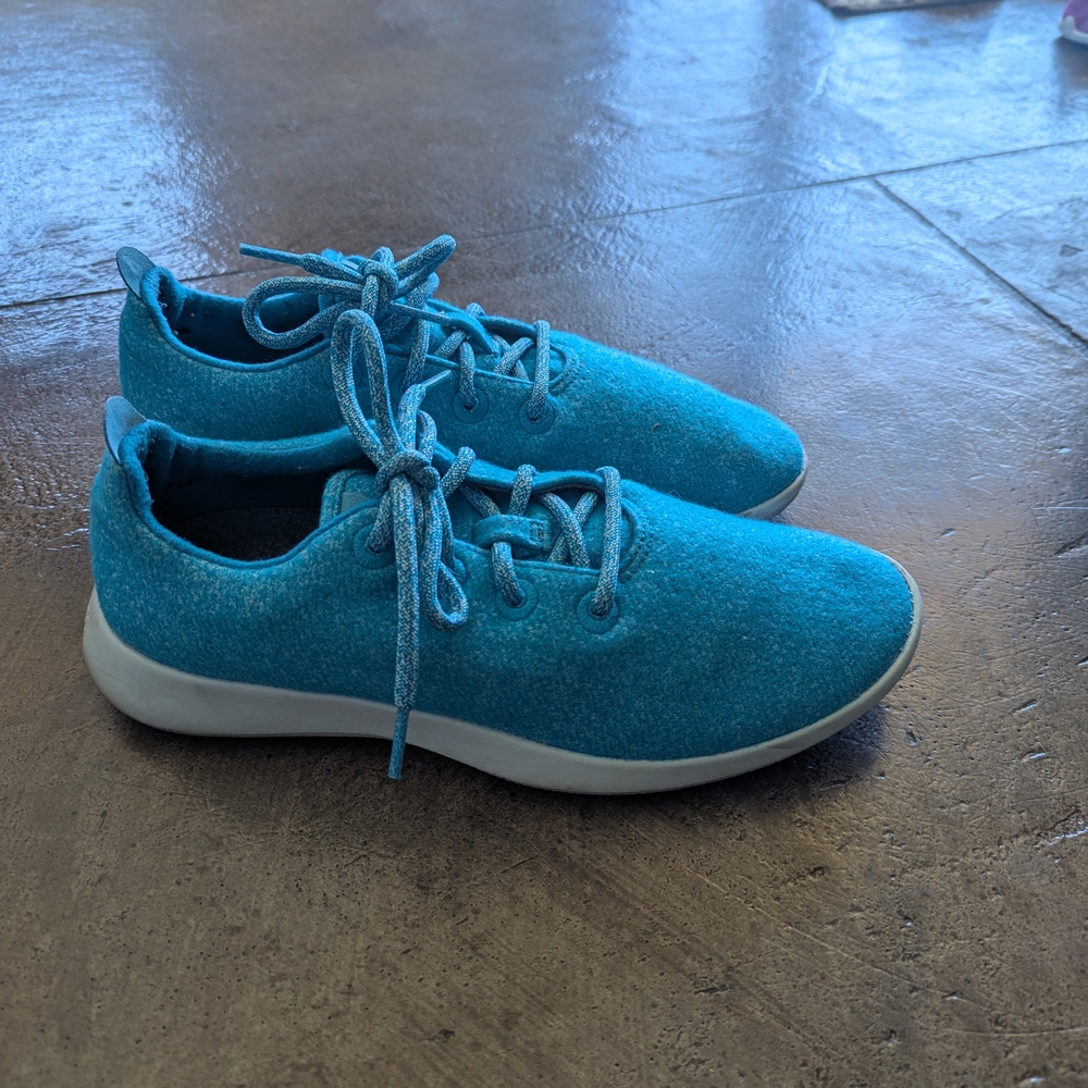 Blue Athletic Sneakers